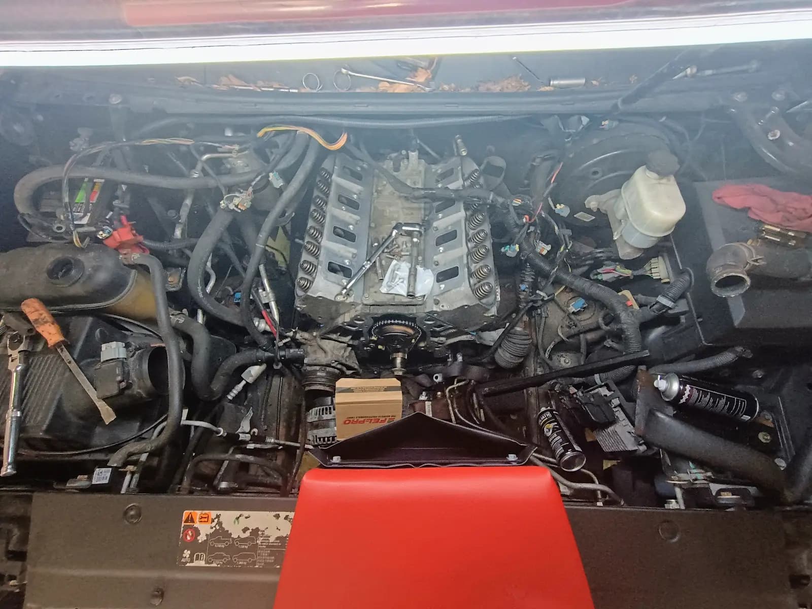 GMC Yukon Valve Cover Gasket Replacement image 2