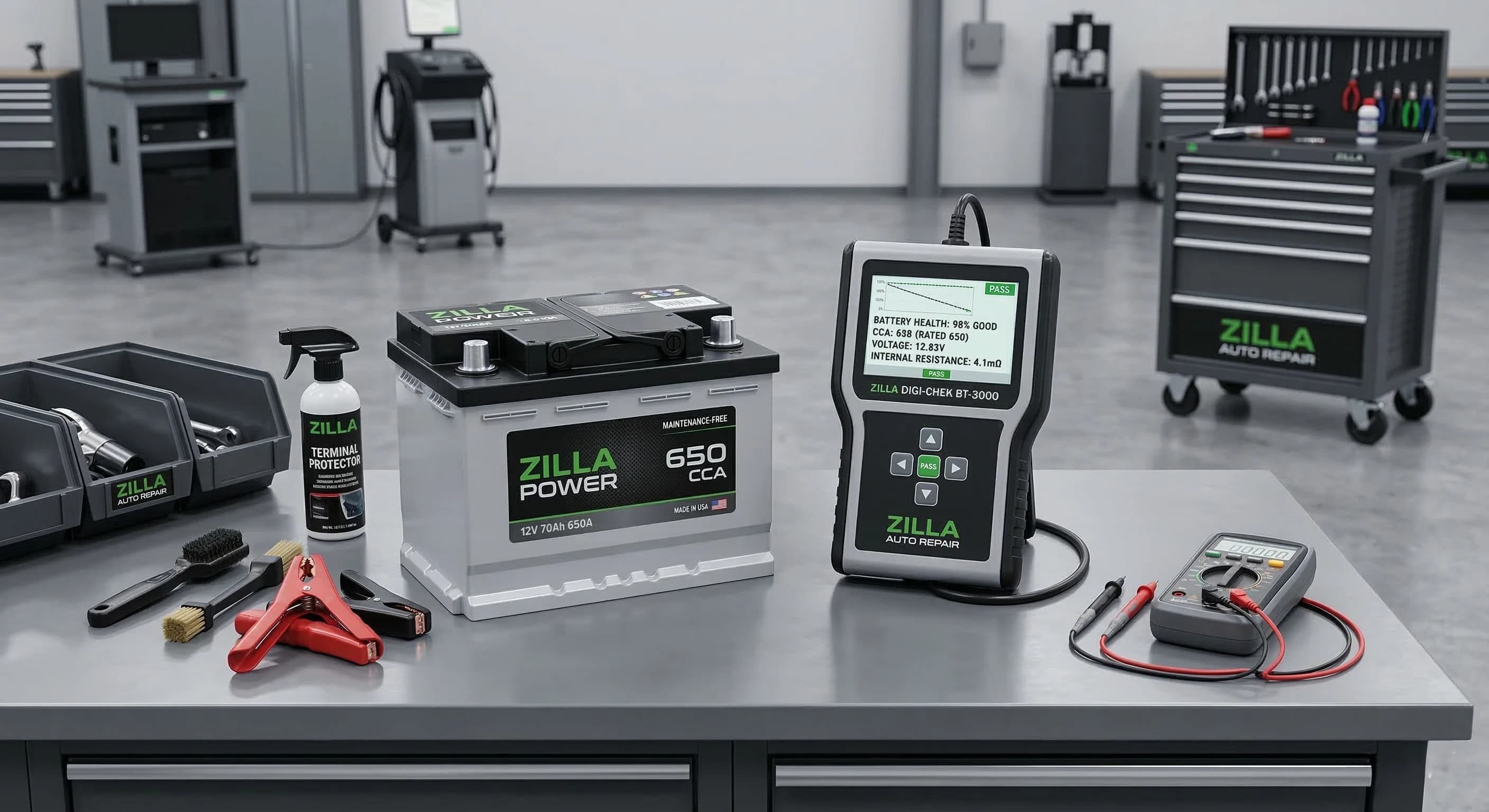 Battery Testing & Replacement